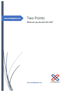 Start with two points and see where it takes you